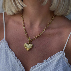 Anastasia Heart Necklace