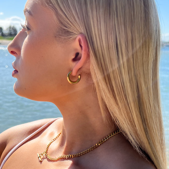 Essential Gold Hoops