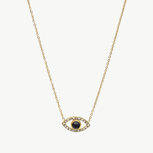 Raven Evil Eye Necklace