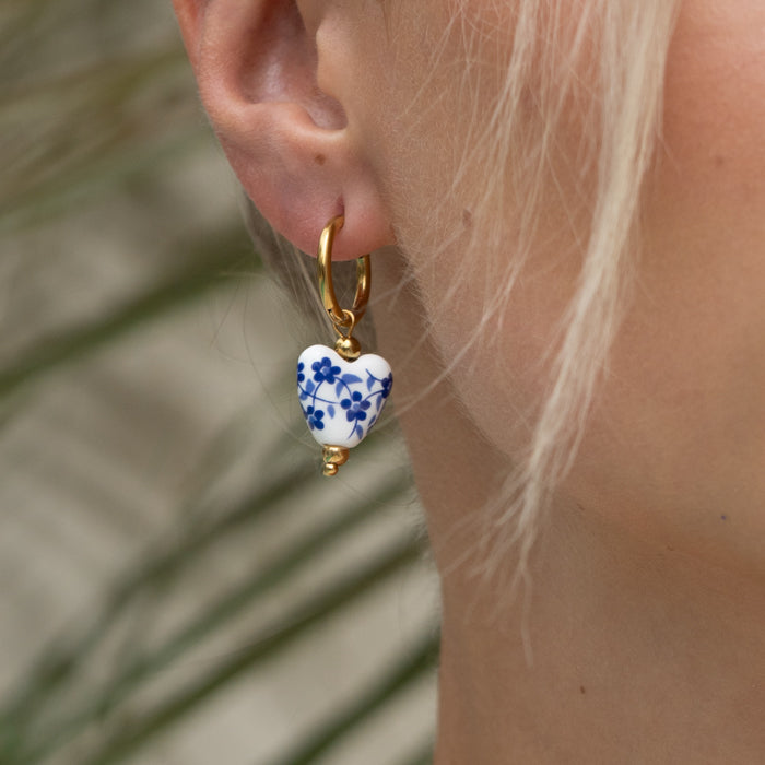 Lena Heart Earrings