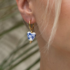 Lena Heart Earrings