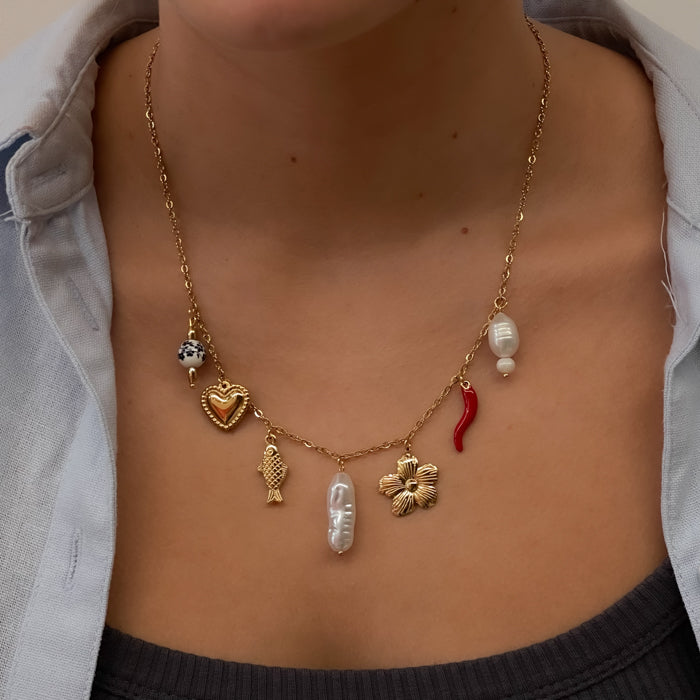 Charlotte Charm Necklace