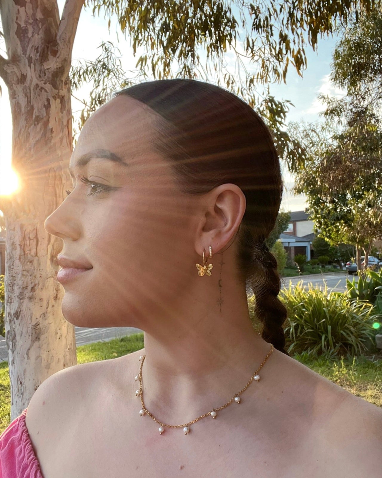 Lily Gold Earrings